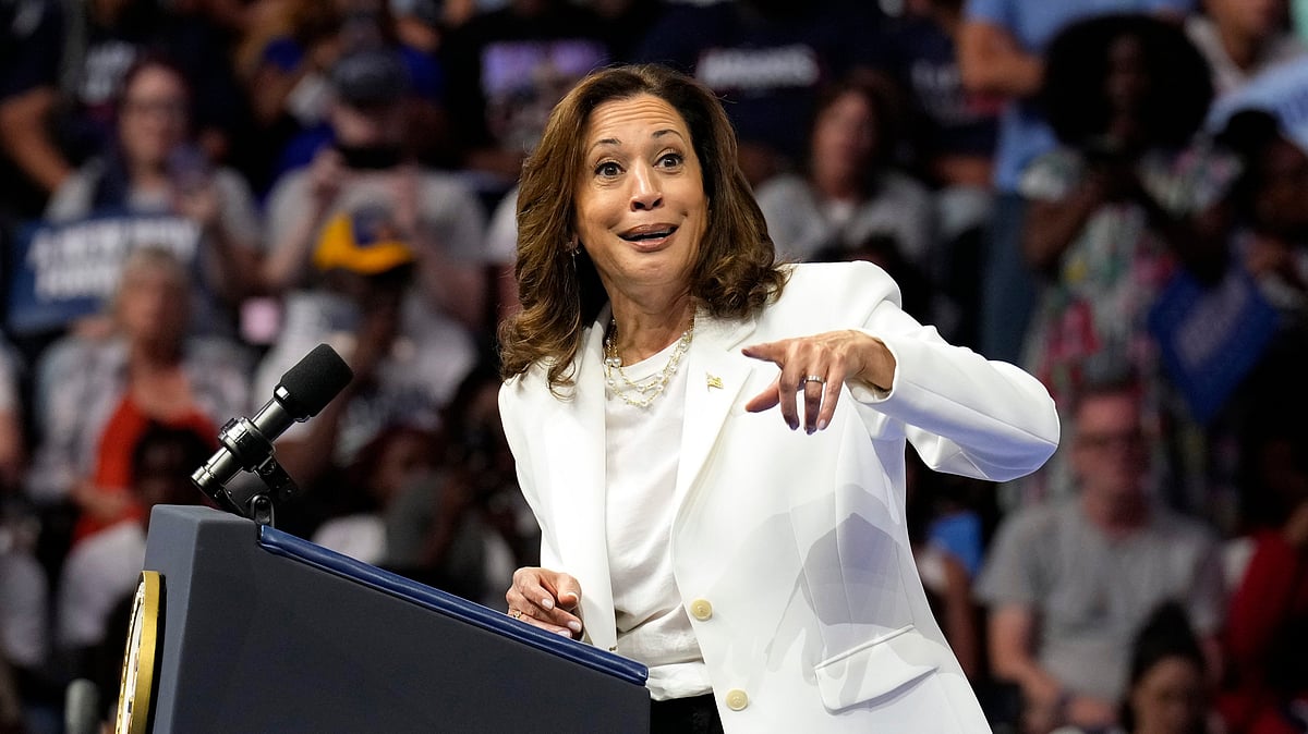 AP : Harris made the remarks in the interview with CNN's Dana Bash on Thursday
